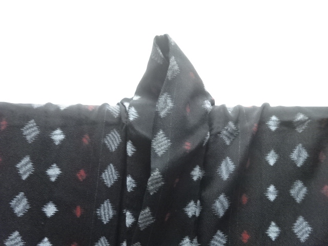  大正ロマン　菱模様着物